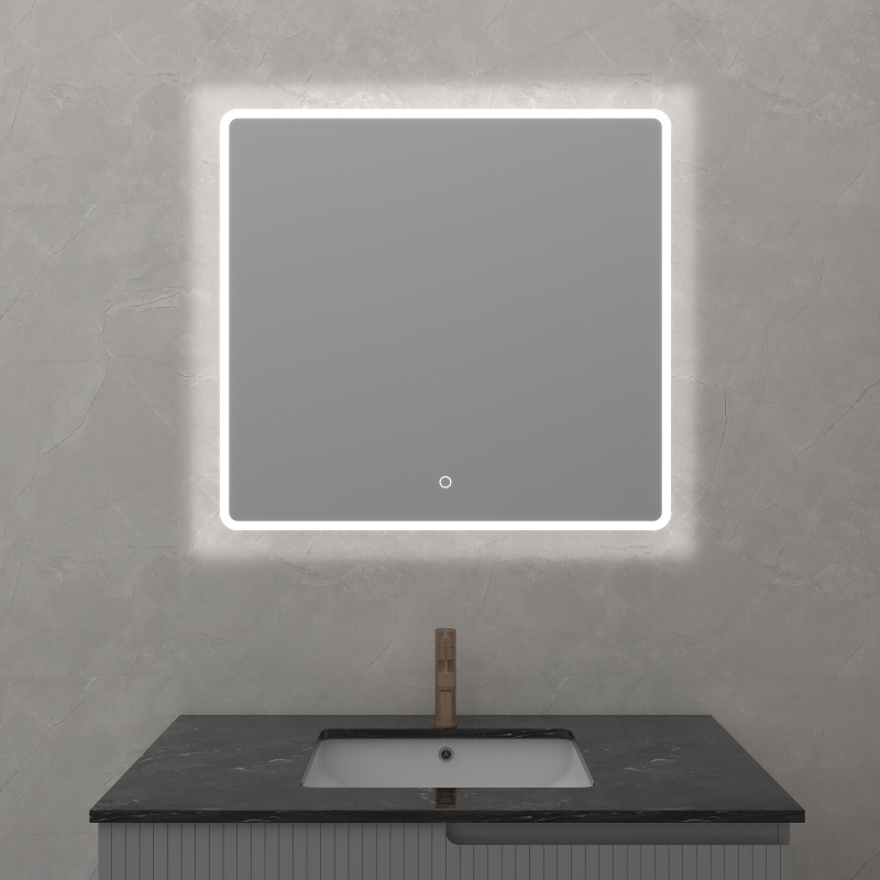 NU-757Y,  LED Acylic framed mirror