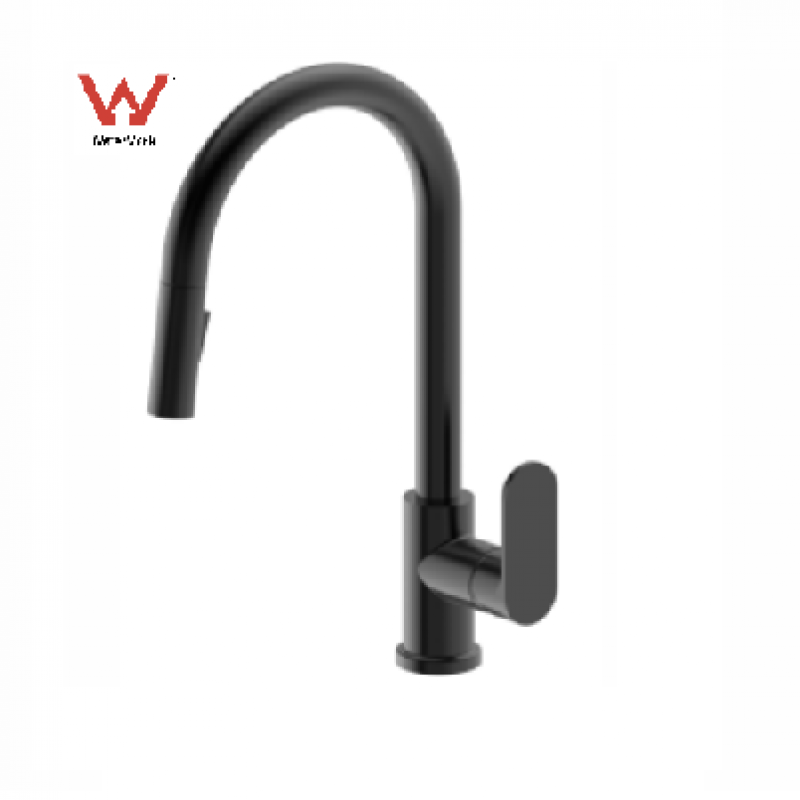 130236PH Pull out - Kitchen Tap/mixer - Matt Black