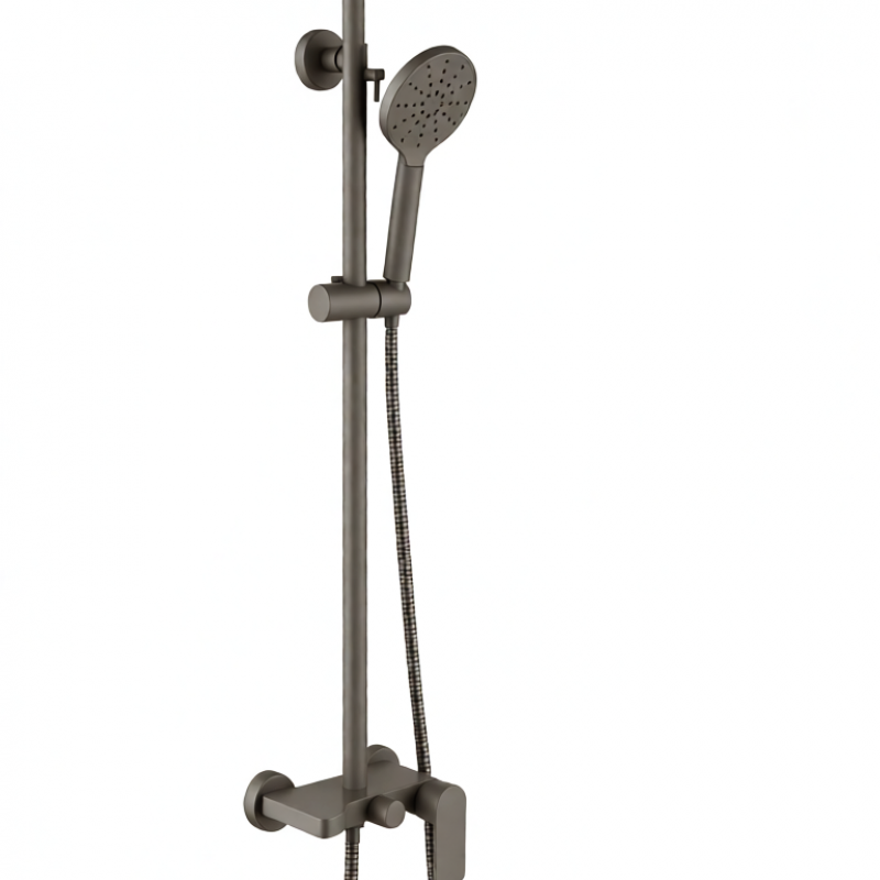 240110GM-NEW Shower set - Gun Metal - 明装