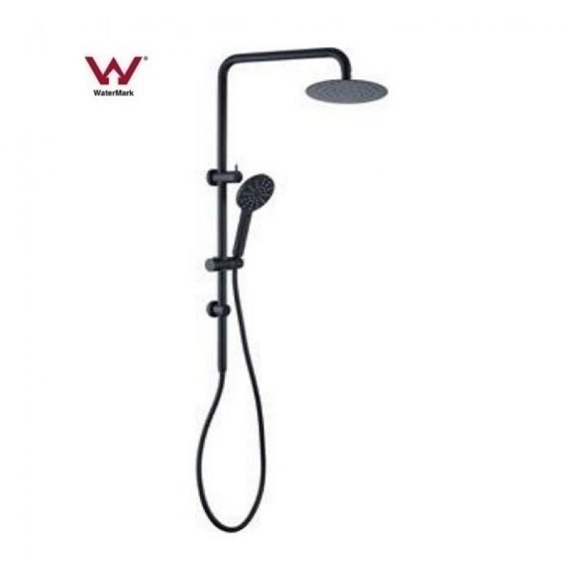 240012PH Shower set - Matt Black(Waterinlet suggest 1.6m-1.8m height to the floor)