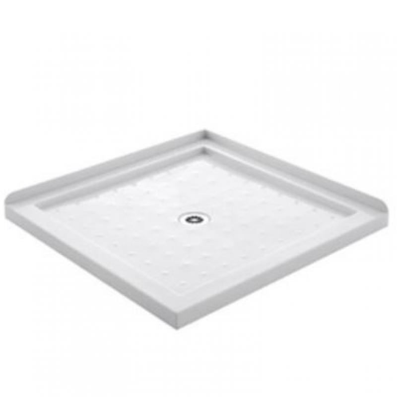 SHOWER-TRAY-1000-2-SIDES-CENTRE-HOLE