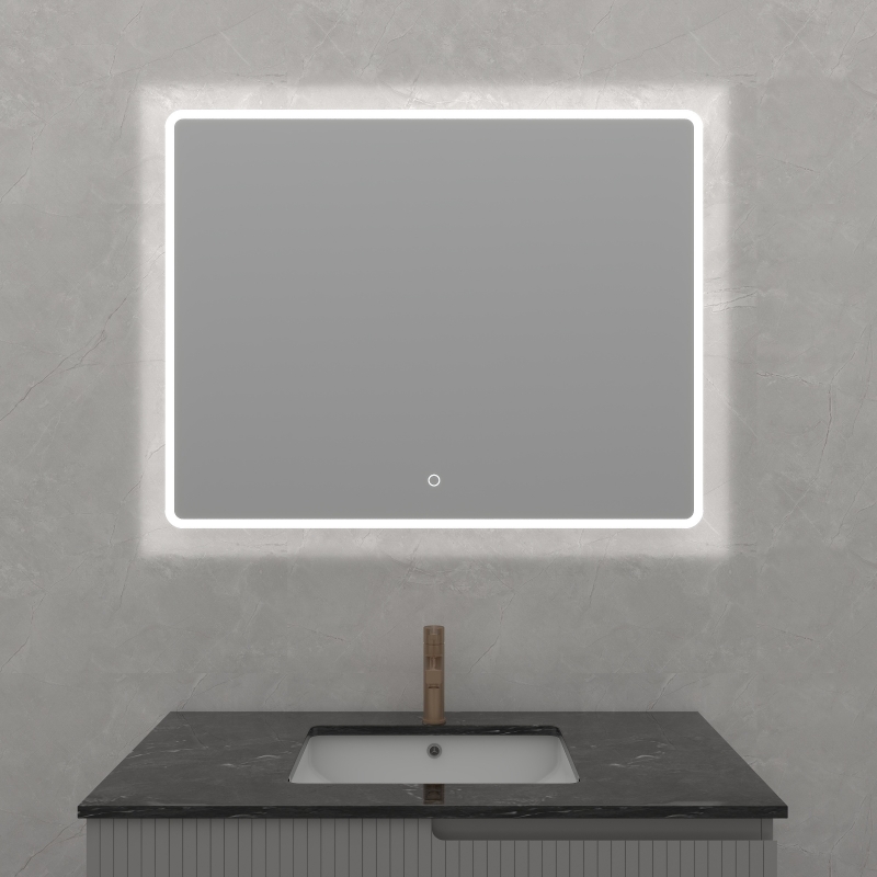 NU-907Y, LED Acylic framed mirror