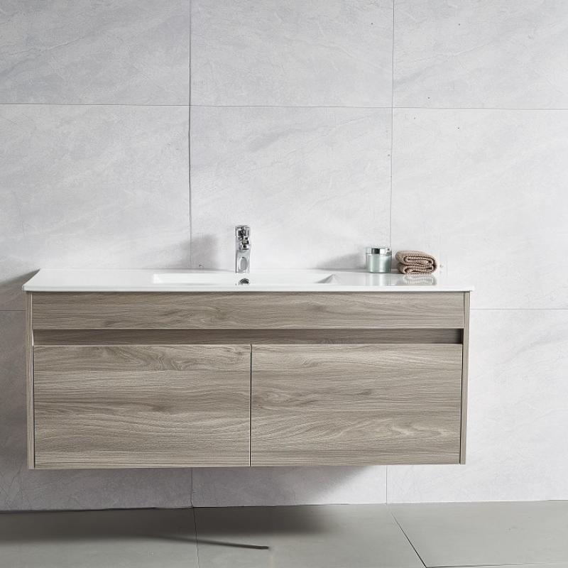 Oak Grey Wall Hung 1200mm Vanity with Single Basin