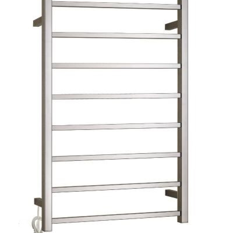 NU8S-600912, Heated towel rail, 600x912, Chrome