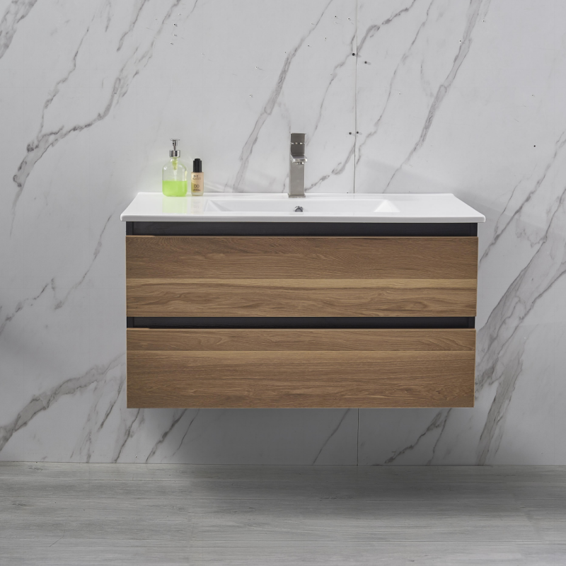 Cork Shadow 750mm Wall Hung Vanity with Single Basin