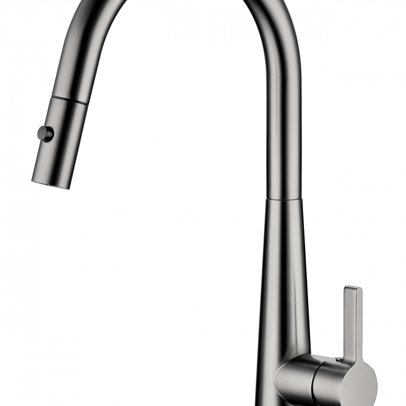 FE42GM Pull out - Kitchen Tap/mixer - Gun Metal