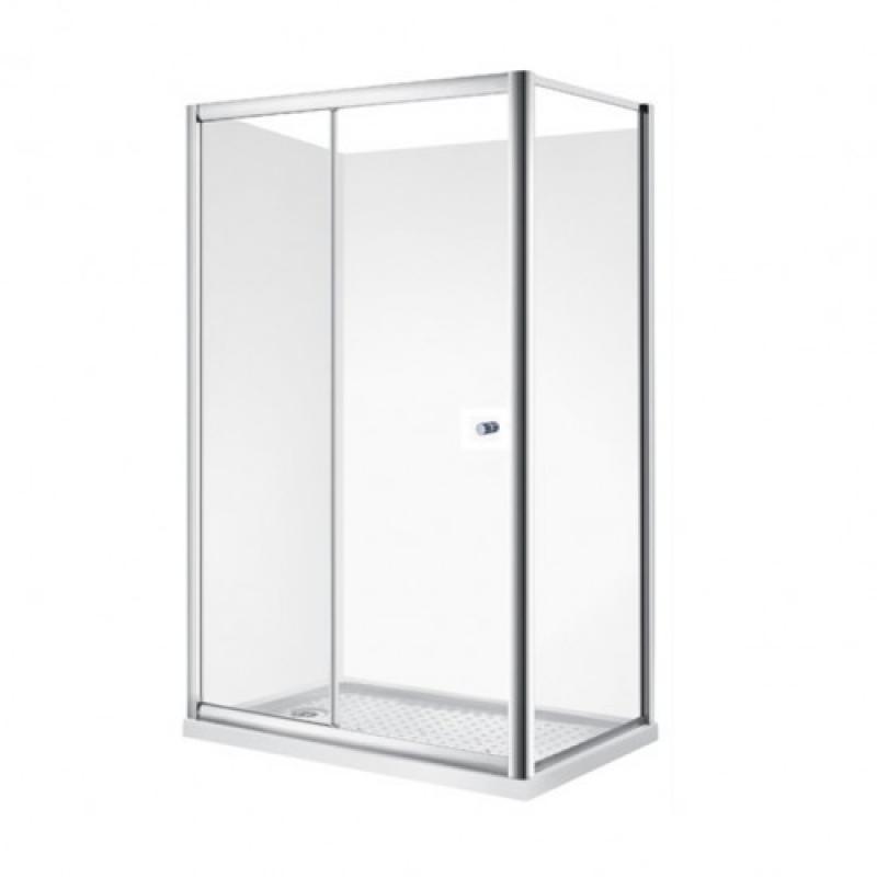 1200*900 Rectangle  Sliding Door Shower Box Chrome